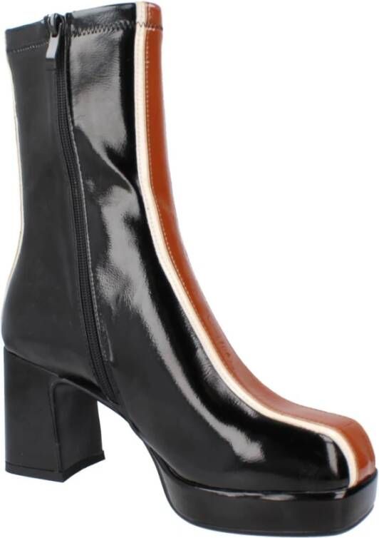 Noa Harmon Heeled Boots Beige Dames