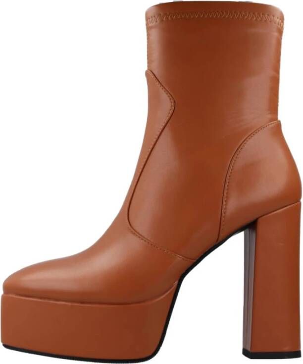 Noa Harmon Heeled Boots Brown Dames