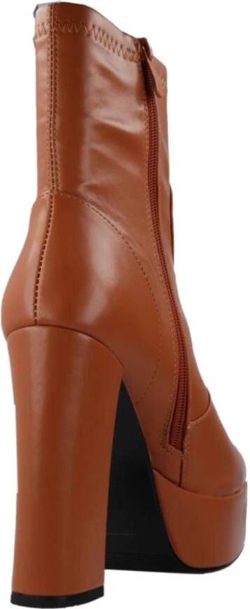 Noa Harmon Heeled Boots Brown Dames