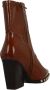 Noa Harmon Heeled Boots Brown Dames - Thumbnail 6