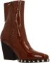 Noa Harmon Heeled Boots Brown Dames - Thumbnail 7
