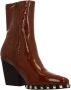 Noa Harmon Heeled Boots Brown Dames - Thumbnail 5