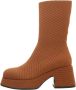 Noa Harmon Heeled Boots Brown Dames - Thumbnail 5