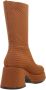 Noa Harmon Heeled Boots Brown Dames - Thumbnail 6