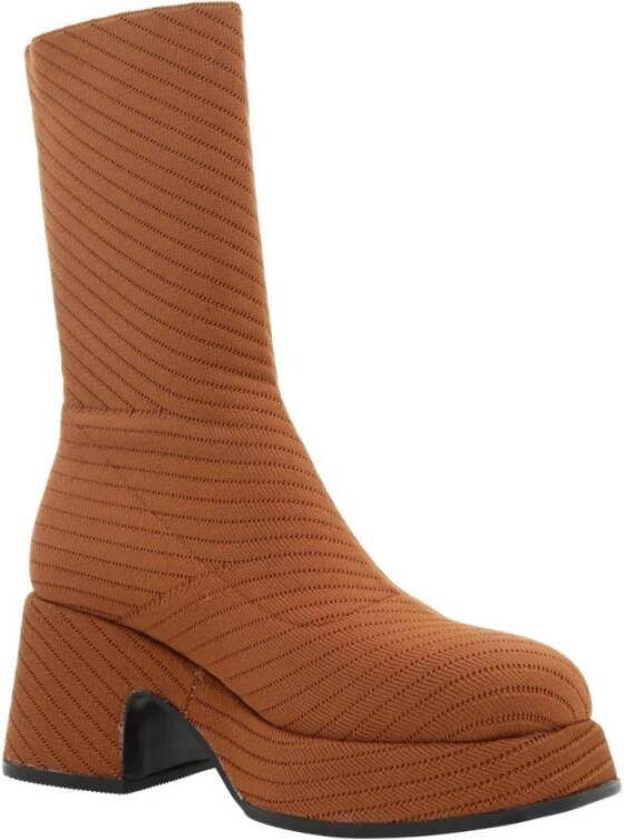 Noa Harmon Heeled Boots Brown Dames