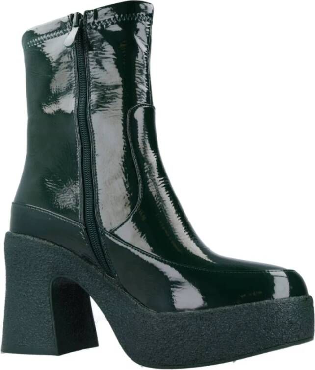 Noa Harmon Heeled Boots Green Dames