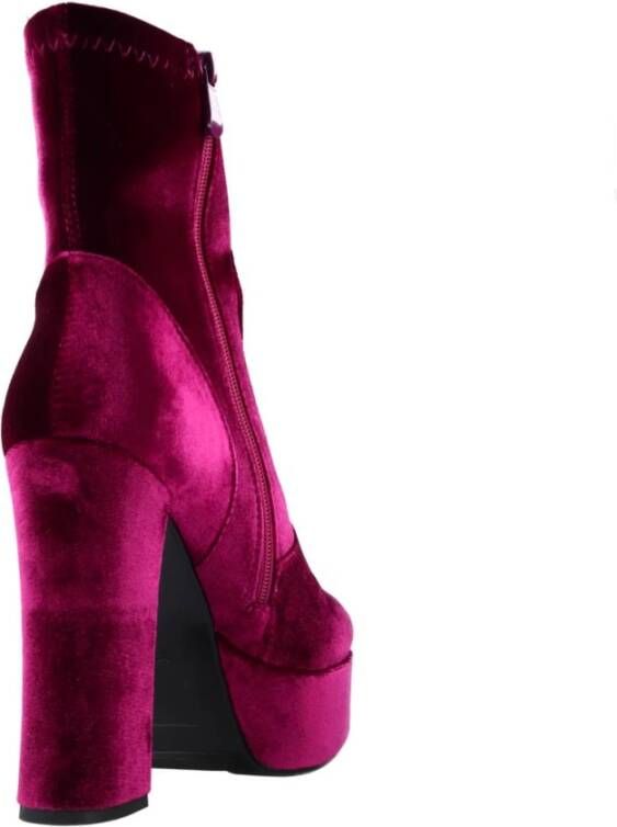 Noa Harmon Heeled Boots Pink Dames