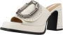 Noa Harmon Heeled Mules Beige Dames - Thumbnail 4
