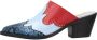 Noa Harmon Heeled Mules Blue Dames - Thumbnail 5