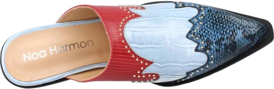 Noa Harmon Heeled Mules Blue Dames