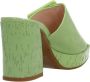 Noa Harmon Heeled Mules Green Dames - Thumbnail 5