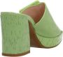 Noa Harmon Heeled Mules Green Dames - Thumbnail 4