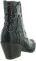 Noa Harmon 008867 Enkellaarsjes Enkelboots met rits Dames Zwart - Thumbnail 5