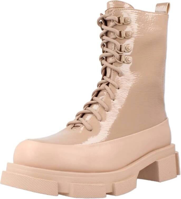 Noa Harmon Lace-up Boots Beige Dames