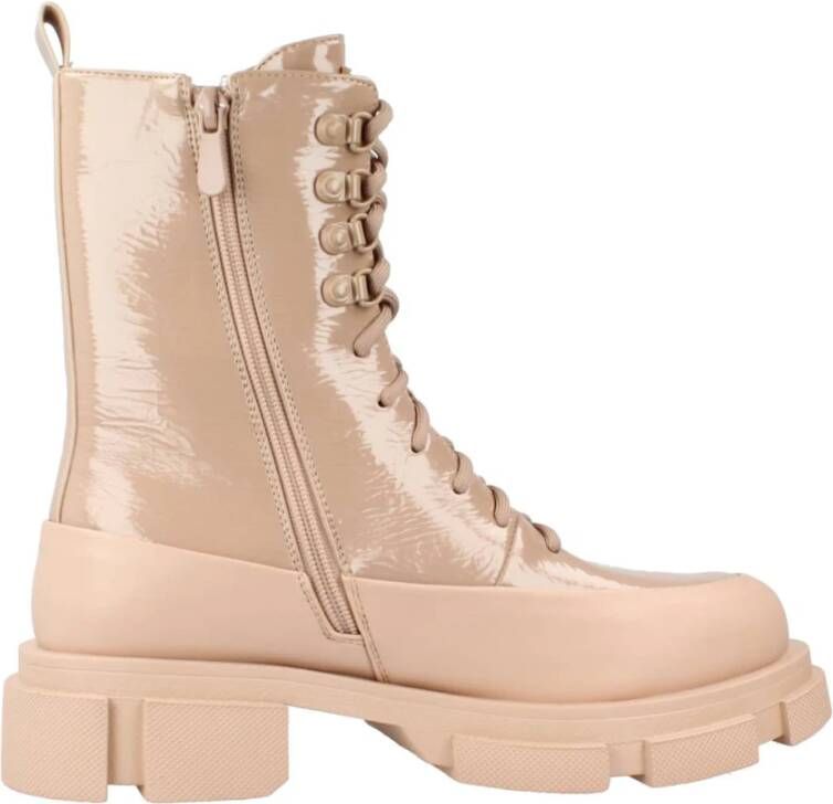 Noa Harmon Lace-up Boots Beige Dames