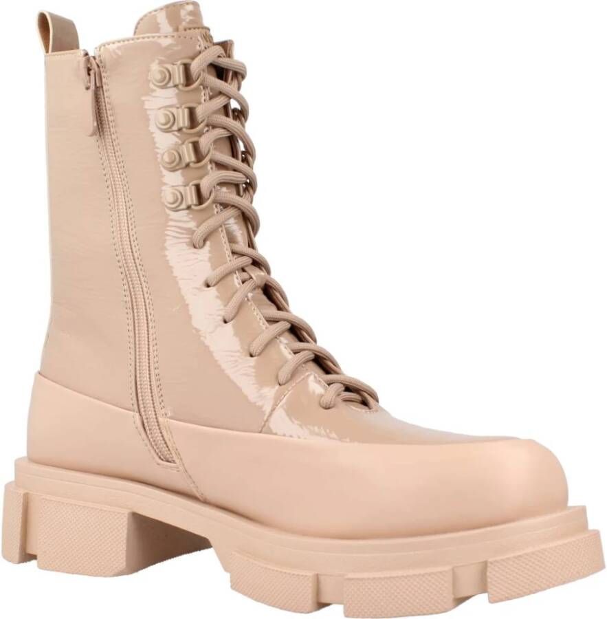 Noa Harmon Lace-up Boots Beige Dames