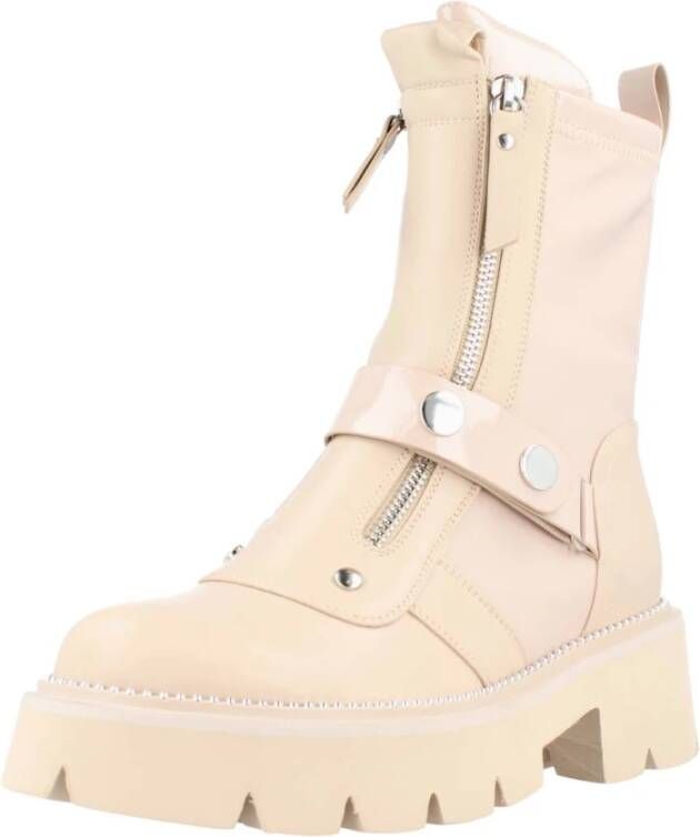 Noa Harmon Lace-up Boots Beige Dames