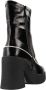 Noa Harmon Plateau Enkellaarzen Black Dames - Thumbnail 5