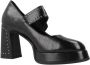 Noa Harmon Platform Pumps Black Dames - Thumbnail 6