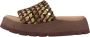 Noa Harmon Platte sandalen voor vrouwen Brown Dames - Thumbnail 5