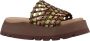 Noa Harmon Platte sandalen voor vrouwen Brown Dames - Thumbnail 7