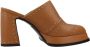 Noa Harmon Stijlvolle Heeled Mules voor Vrouwen Brown Dames - Thumbnail 6
