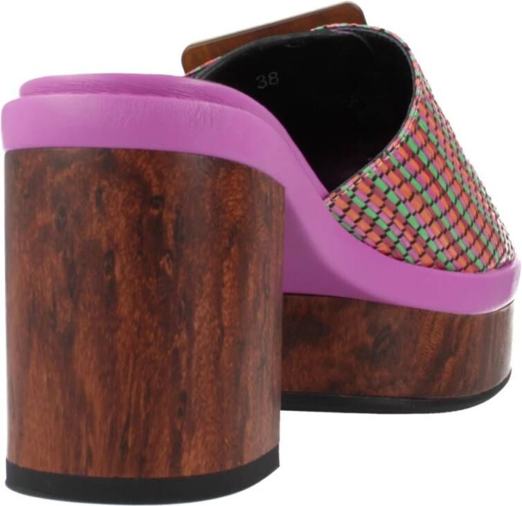 Noa Harmon Stijlvolle heeled mules voor vrouwen Multicolor Dames