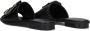 NOA HARMON Slippers Dames 9736 Maat: 38 Materiaal: Leer Kleur: Zwart - Thumbnail 5