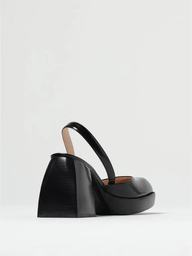 Nodaleto Elegante Platform Pump Leren Schoenen