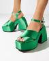 Nodaleto Groene Plateau Sandalen Bulla Joni - Thumbnail 2