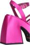 Nodaleto High Heel Sandals Roze Dames - Thumbnail 4