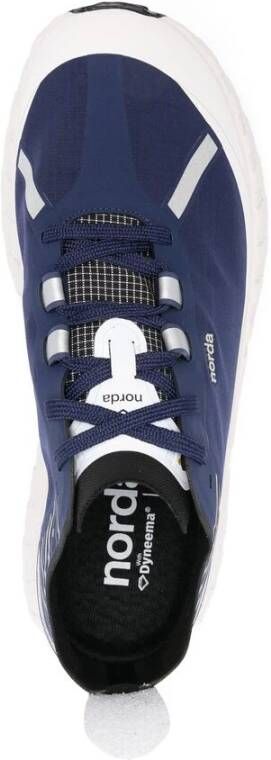 Norda Blauwe Vetersneaker Blue Heren