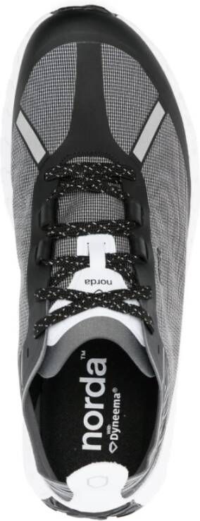 Norda Grijze lage sneakers met logo Gray Heren