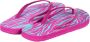 North Sails Comfortabele Instap Sandalen met Dierenprint Roze Dames - Thumbnail 2