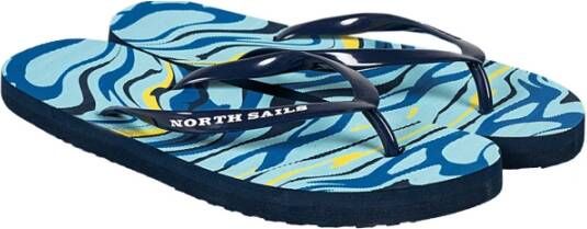 North Sails Flip Flops Blauw Dames