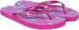 North Sails Comfortabele Instap Sandalen met Dierenprint Roze Dames - Thumbnail 4