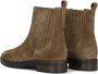 Notre-v Zwarte Chelsea Boots met Slangenprint Black Dames - Thumbnail 10