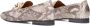 Notre-v Beige Leren Loafers met Slangenprint Beige Dames - Thumbnail 11