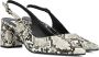 Notre-v Beige Leren Slingback Hakken Multicolor Dames - Thumbnail 7