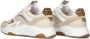 Notre-V Iva-06 Sneakers Leren Sneaker Dames Beige - Thumbnail 4