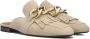 Notre-v Beige Suède Fringe Muiltjes Beige Dames - Thumbnail 11