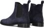 Notre-V 3422 Enkellaarsjes Enkelboots met rits Dames Blauw - Thumbnail 13