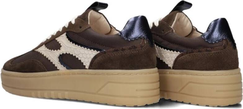 Notre-v Bruine Suède Lage Sneakers