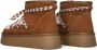 Notre-V Femm Snowboots Sneeuwlaarzen Dames Cognac - Thumbnail 10