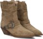 Notre-v Dames Enkellaarsjes 08-481 Beige Dames - Thumbnail 12