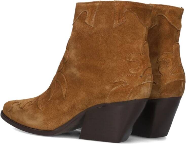 Notre-v Dames Enkellaarsjes Ar196 Brown Dames