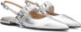 Notre-V 12237 Slingbacks Dames Zilver - Thumbnail 12