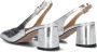 Notre-V 3713 Slingbacks Dames Zilver - Thumbnail 11