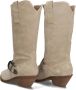 Notre-V 08-480 Cowboylaarzen Western Laarzen Dames Beige - Thumbnail 13