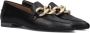 Notre-V 4638 Loafers Instappers Dames Zwart - Thumbnail 10